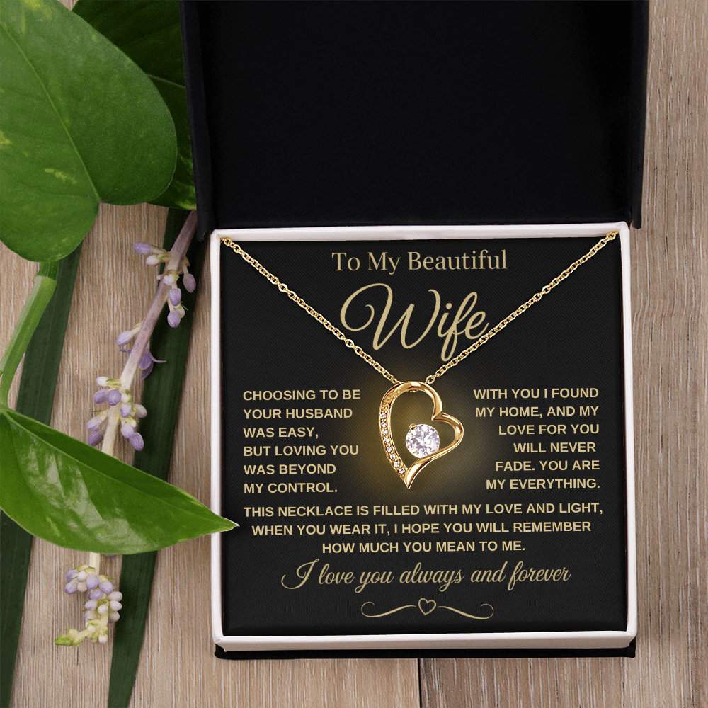 Romantic Forever Love Necklace for Special Moments