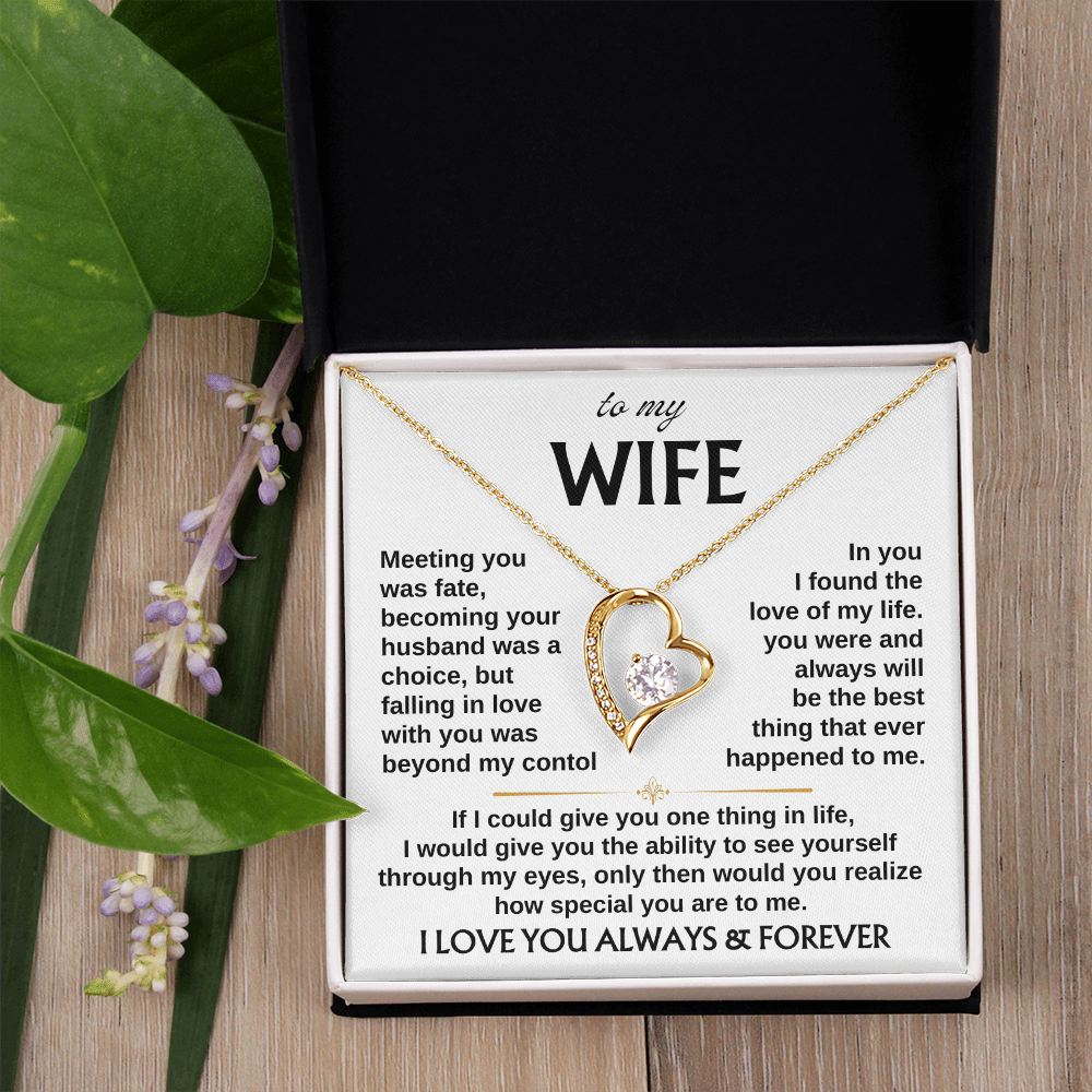 You Are The Best Thing, Forever Love Necklace