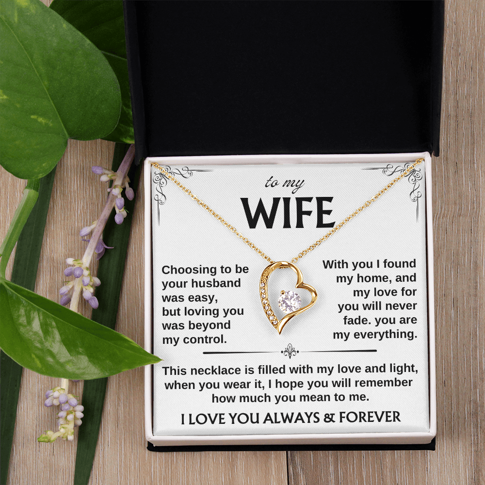 Romantic Forever Love Necklace for Special Moments