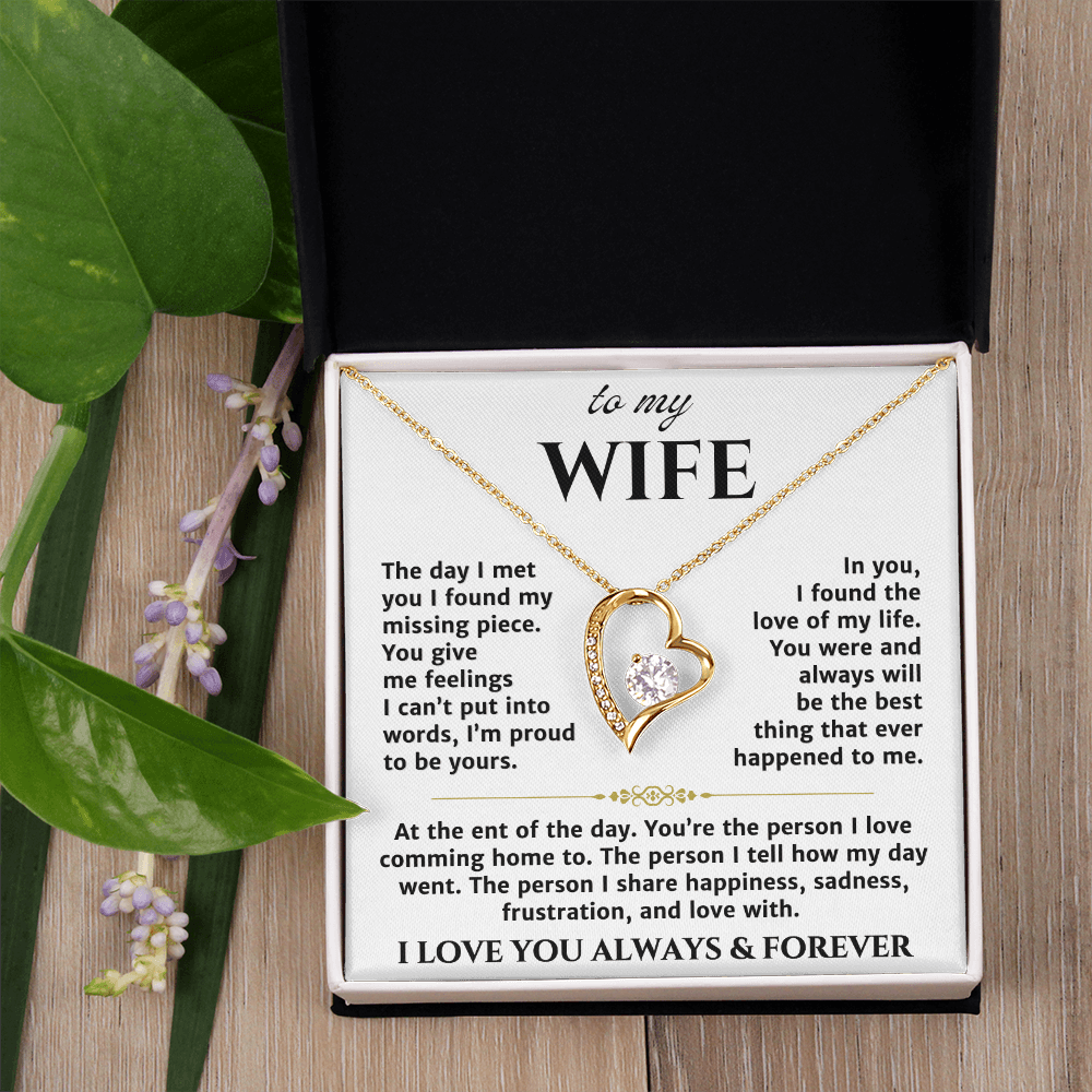 In You I Found My Love, Forever Love Necklace