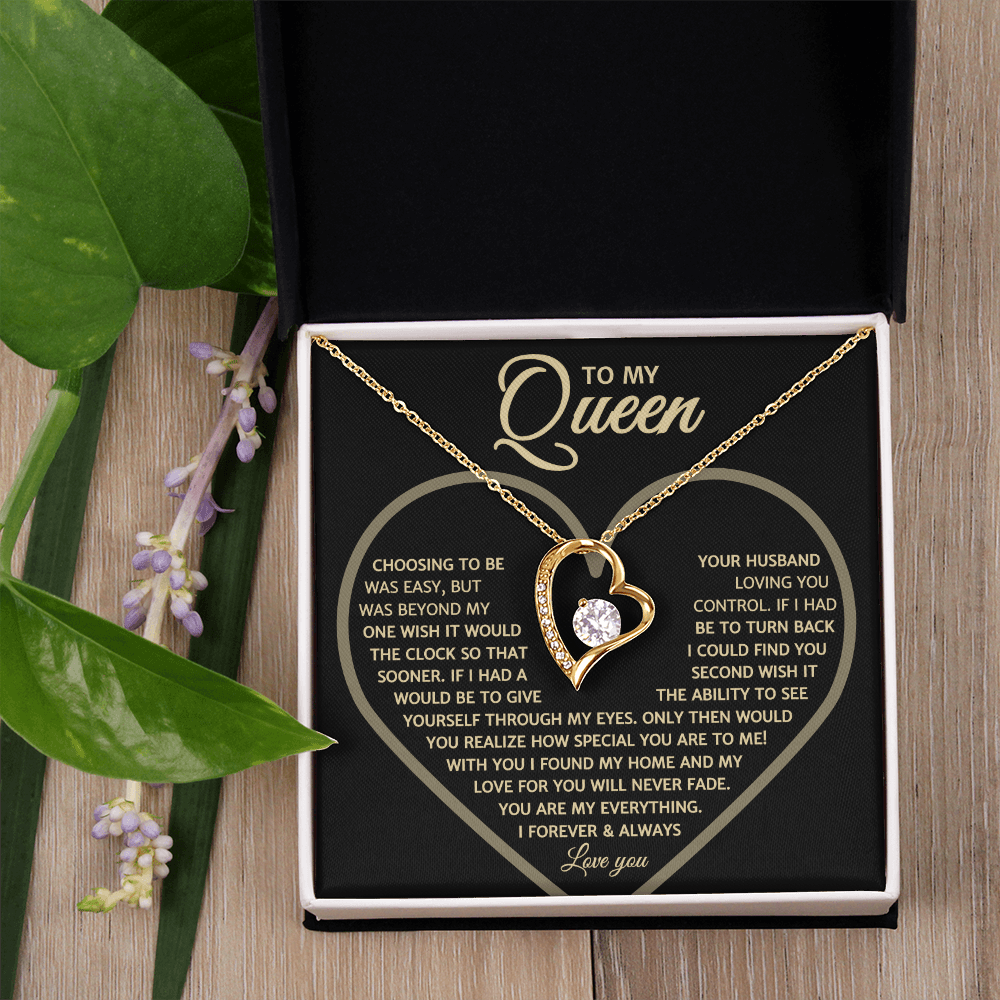With You I Found My Home, Forever Love Necklace