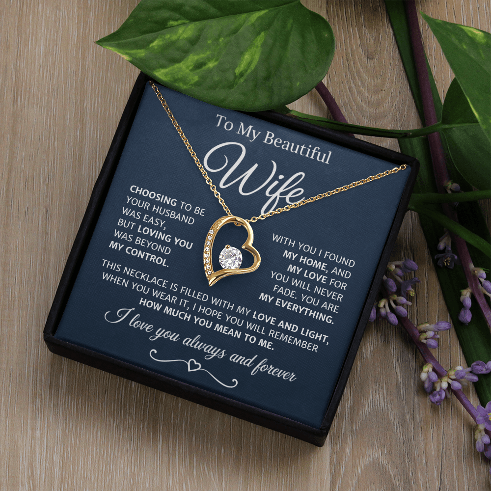 Romantic Forever Love Necklace for Special Moments