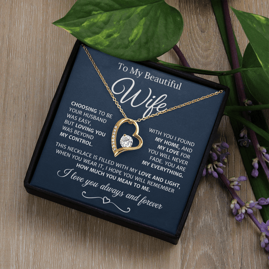 Romantic Forever Love Necklace for Special Moments