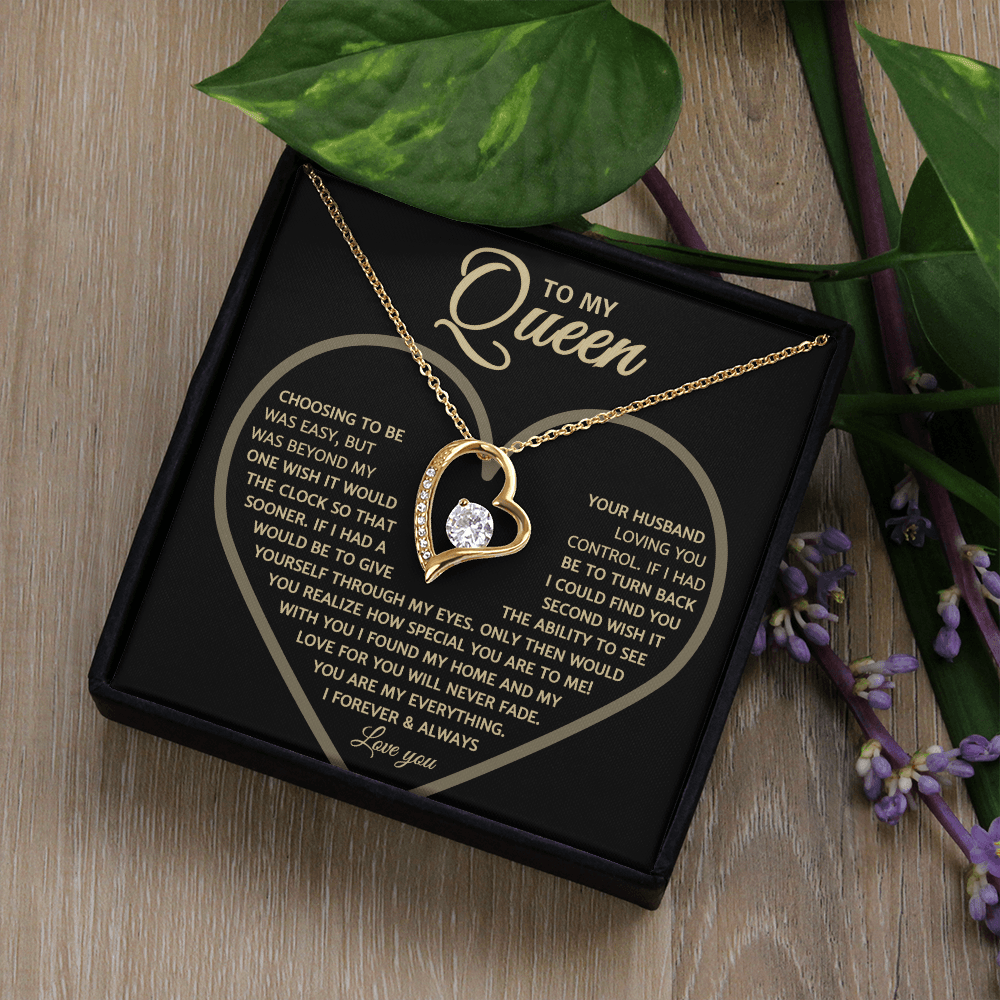 With You I Found My Home, Forever Love Necklace