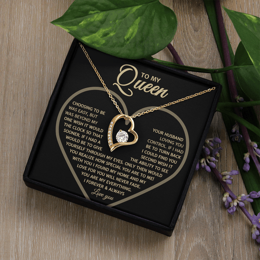 With You I Found My Home, Forever Love Necklace