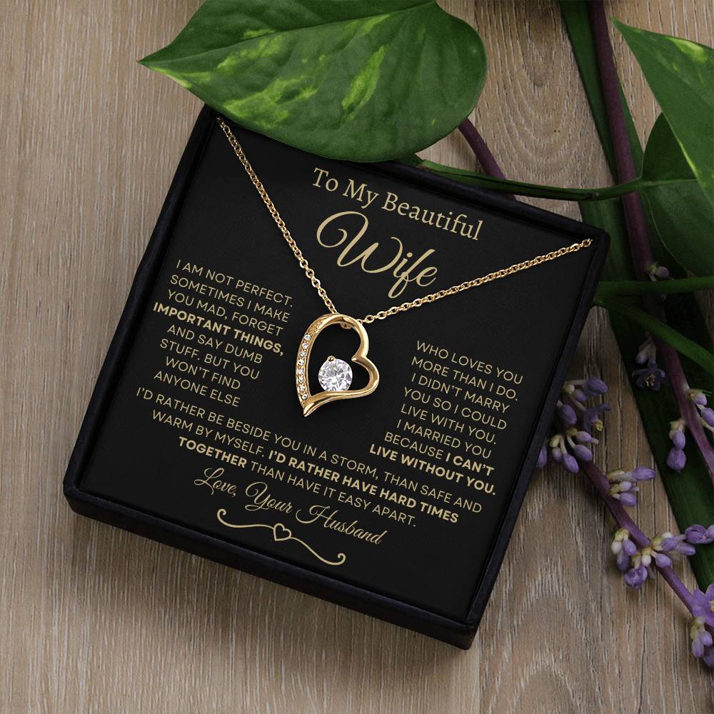 Romantic Forever Love Necklace for Special Moments