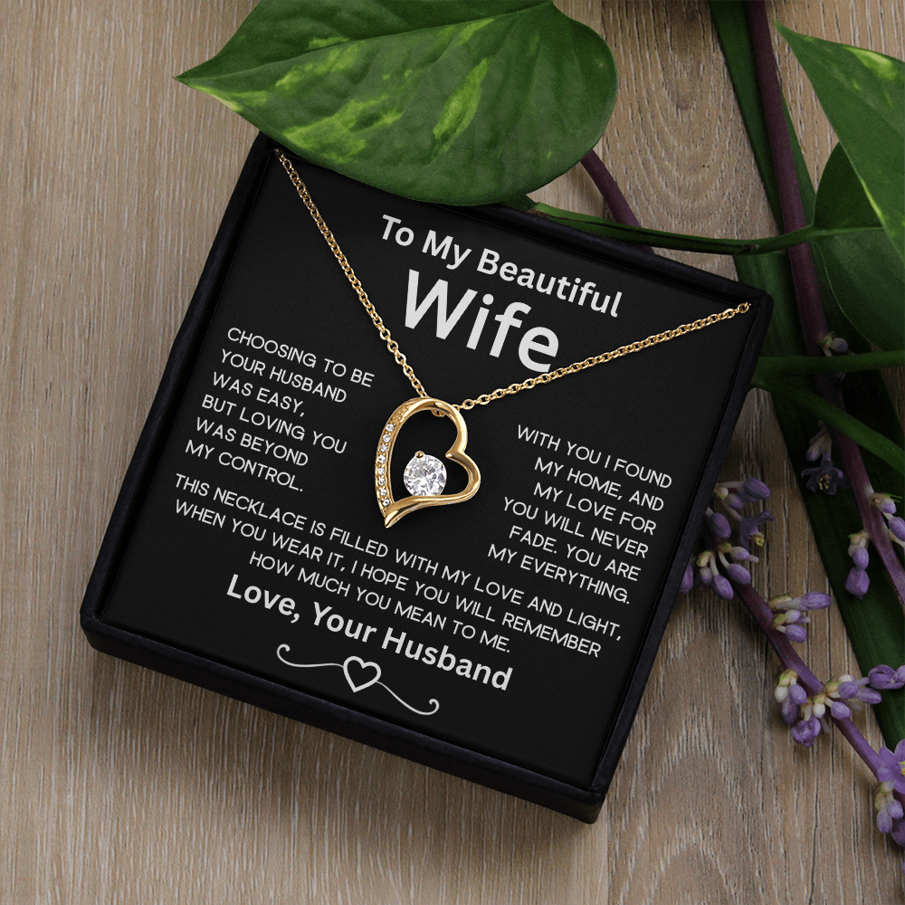 Romantic Forever Love Necklace For Special Moments