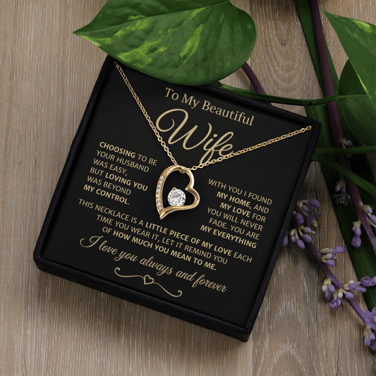 With You I Found My Home, Forever Love Necklace
