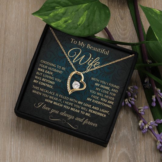 With You I Found My Home, Forever Love Necklace