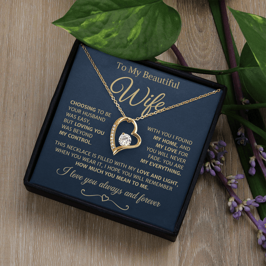 With You I Found My Home, Forever Love Necklace