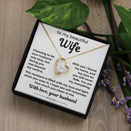 With You I Found My Home, Forever Love Necklace