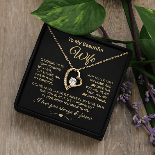 With You I Found My Home, Forever Love Necklace