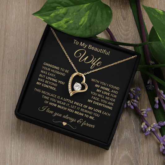 With You I Found My Home, Forever Love Necklace