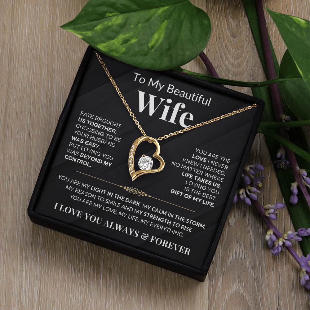 Fate Brought Us Together, Forever Love Necklace