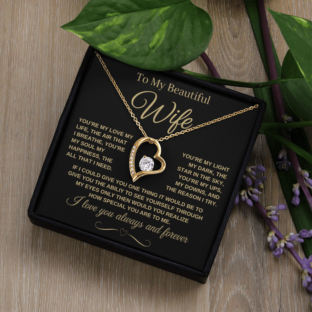 You're my Love My Life, Forever Love Necklace