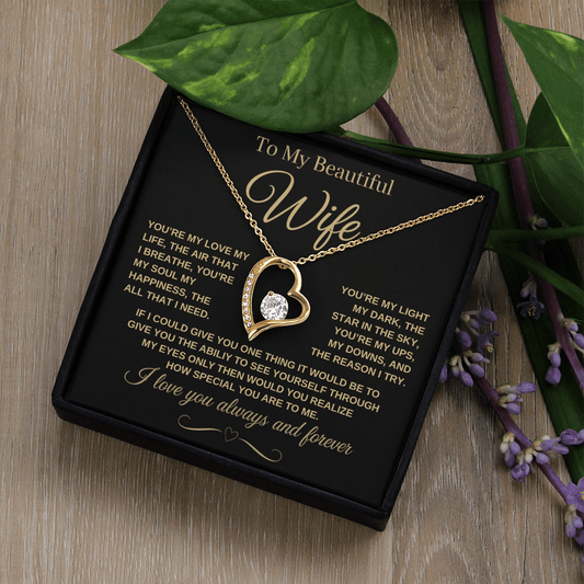 You're my Love My Life, Forever Love Necklace