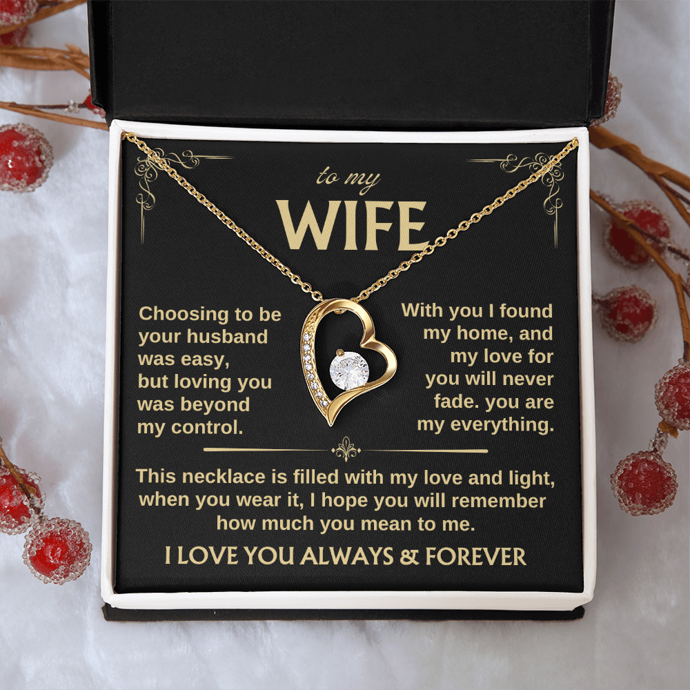 Romantic Forever Love Necklace for Special Moments