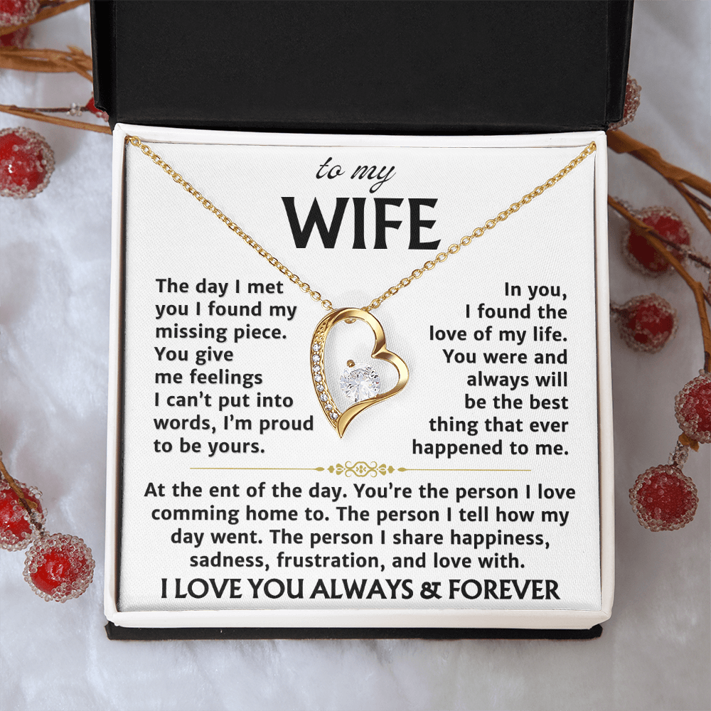 In You I Found My Love, Forever Love Necklace
