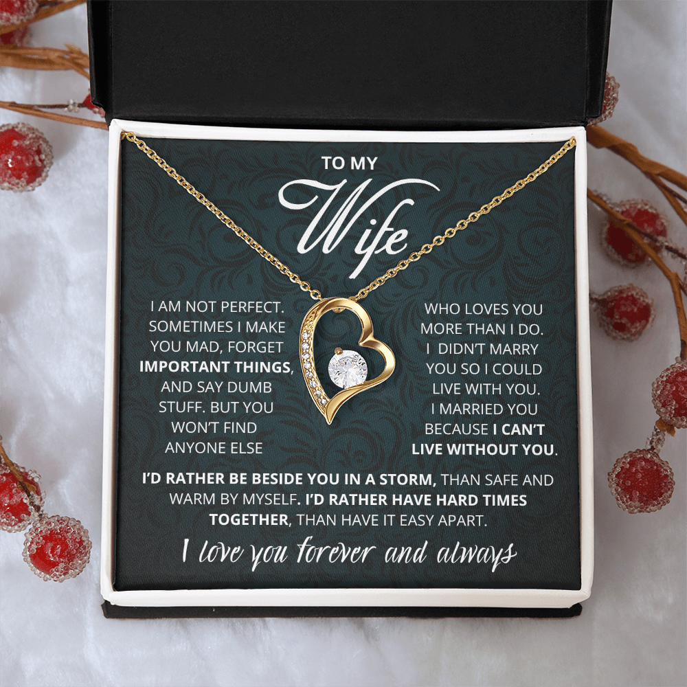 I Can't live Without You, Forever Love Necklace