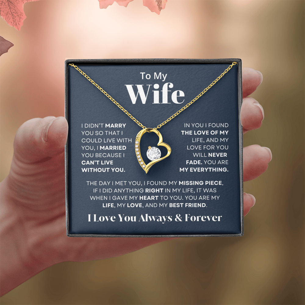 Romantic Forever Love Necklace for Special Moments