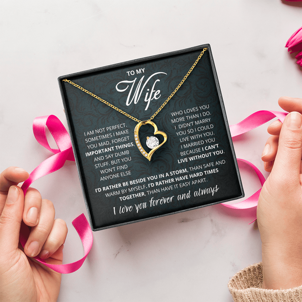 I Can't live Without You, Forever Love Necklace