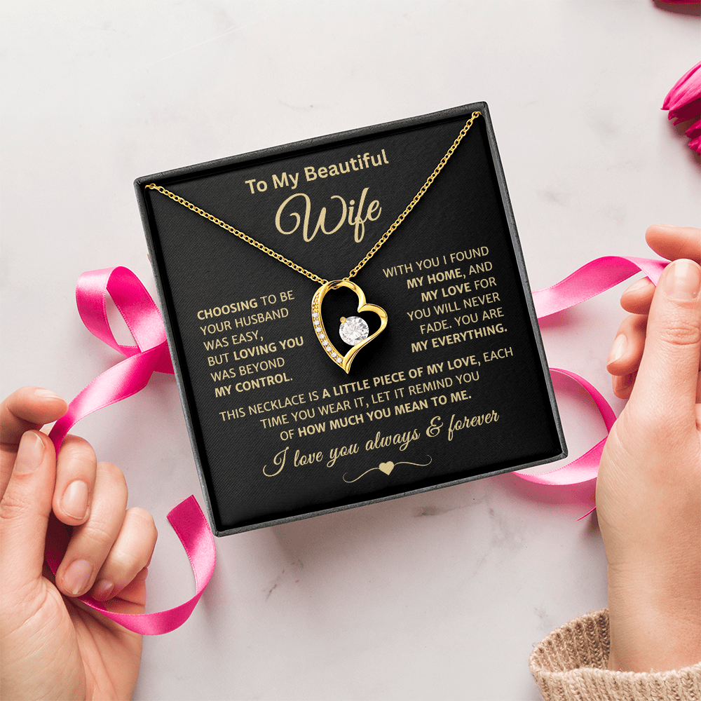 With You I Found My Home, Forever Love Necklace
