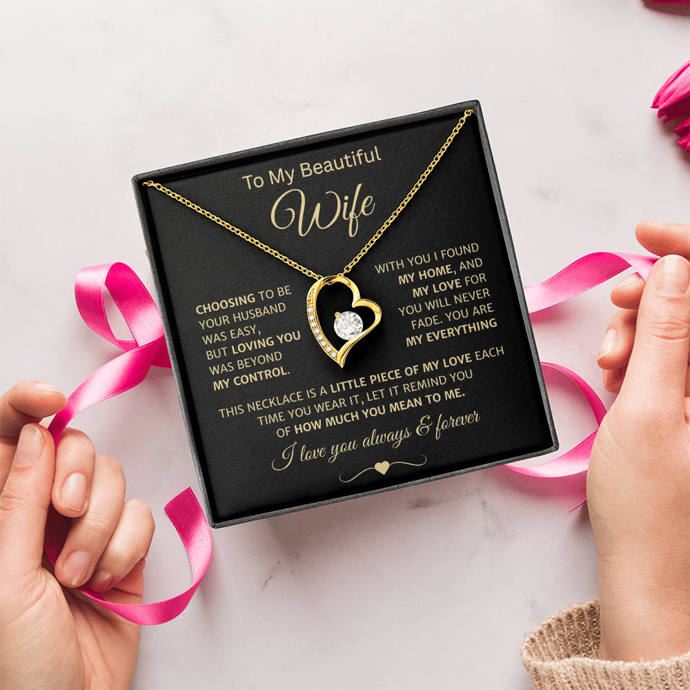 With You I Found My Home, Forever Love Necklace