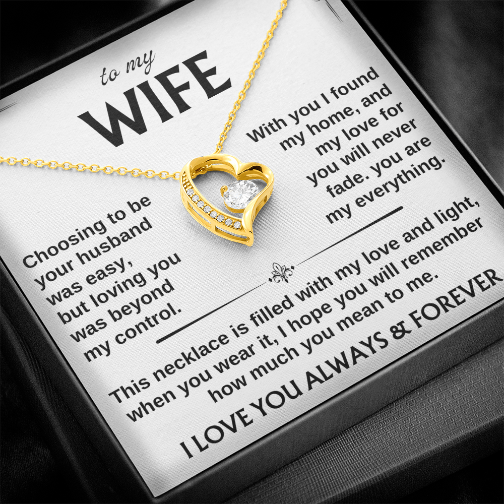 Romantic Forever Love Necklace for Special Moments