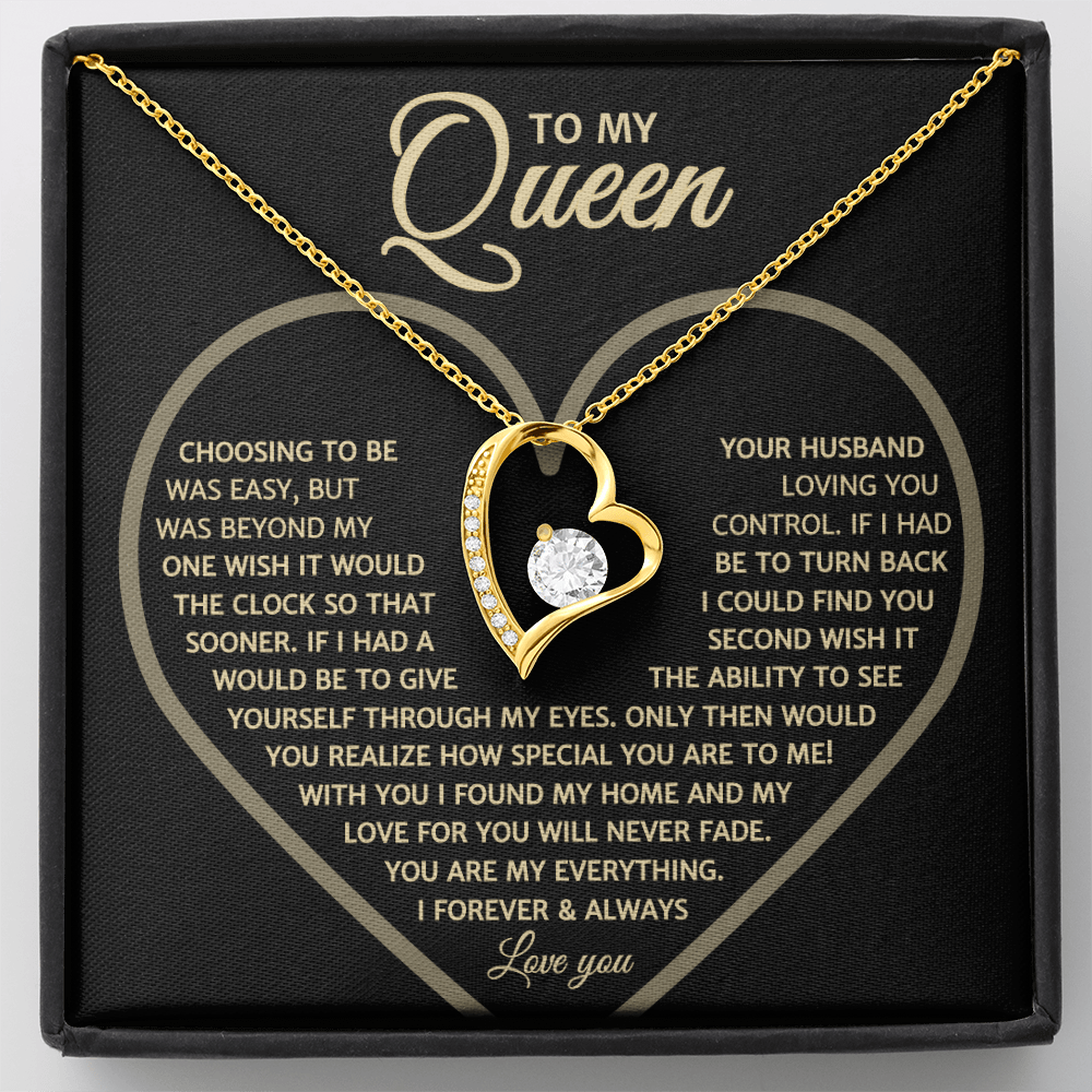 With You I Found My Home, Forever Love Necklace