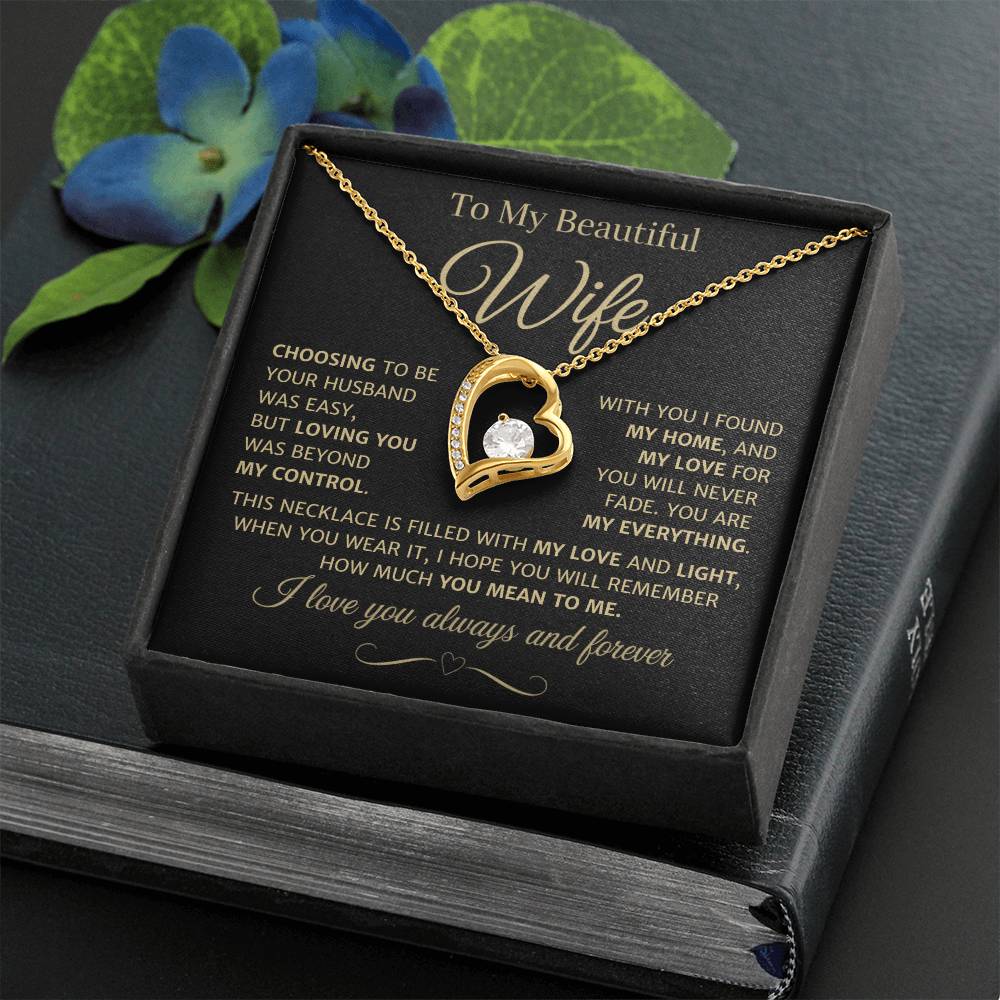 Romantic, Forever Love Necklace, Mother's Day Gift