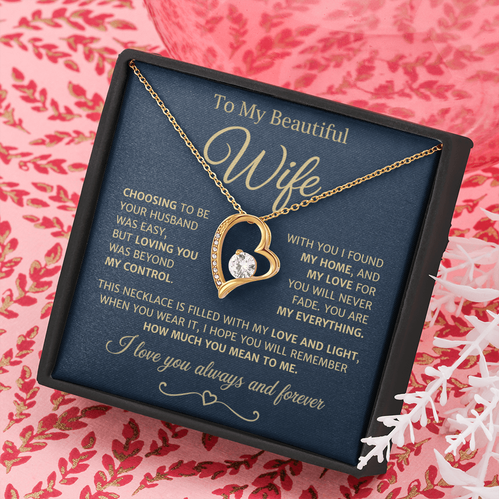 With You I Found My Home, Forever Love Necklace