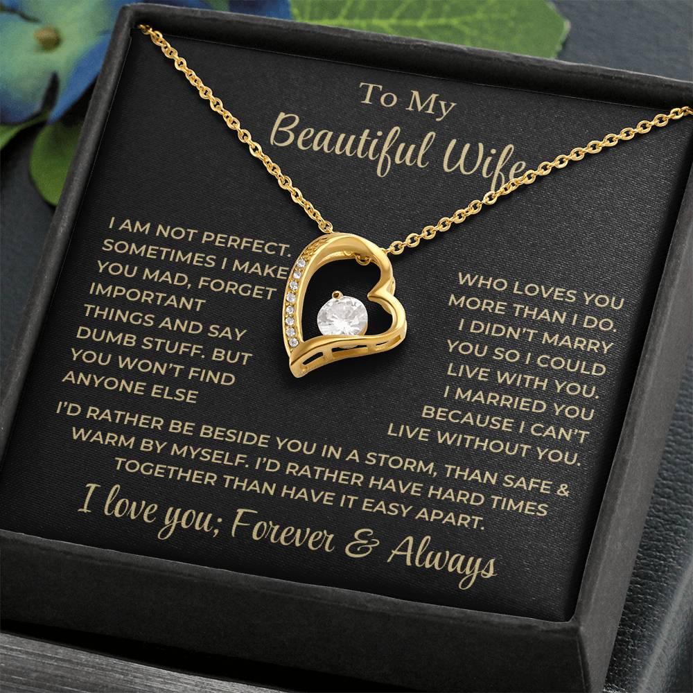 Romantic Forever Love Necklace for Special Moments