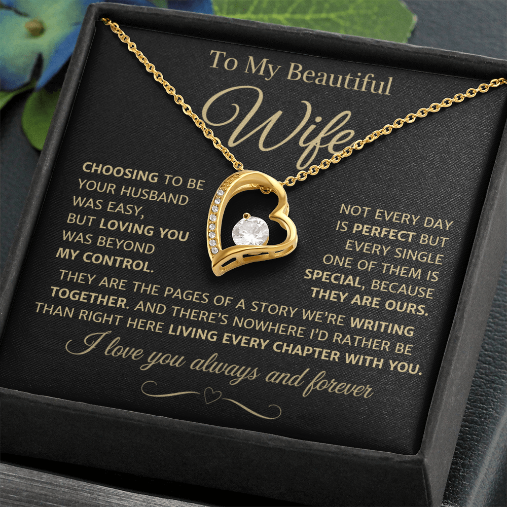 Romantic Forever Love Necklace for Special Moments
