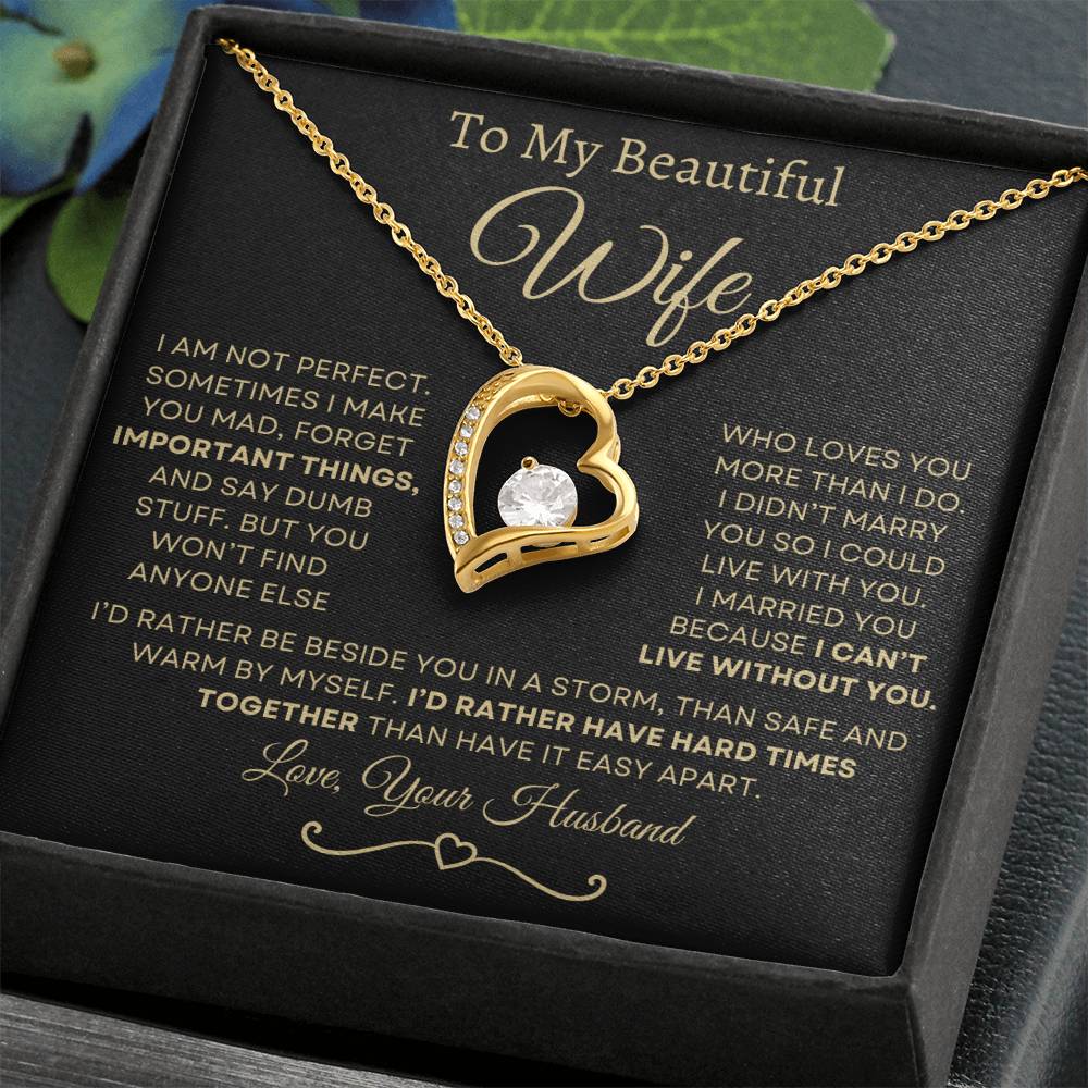 Romantic Forever Love Necklace for Special Moments
