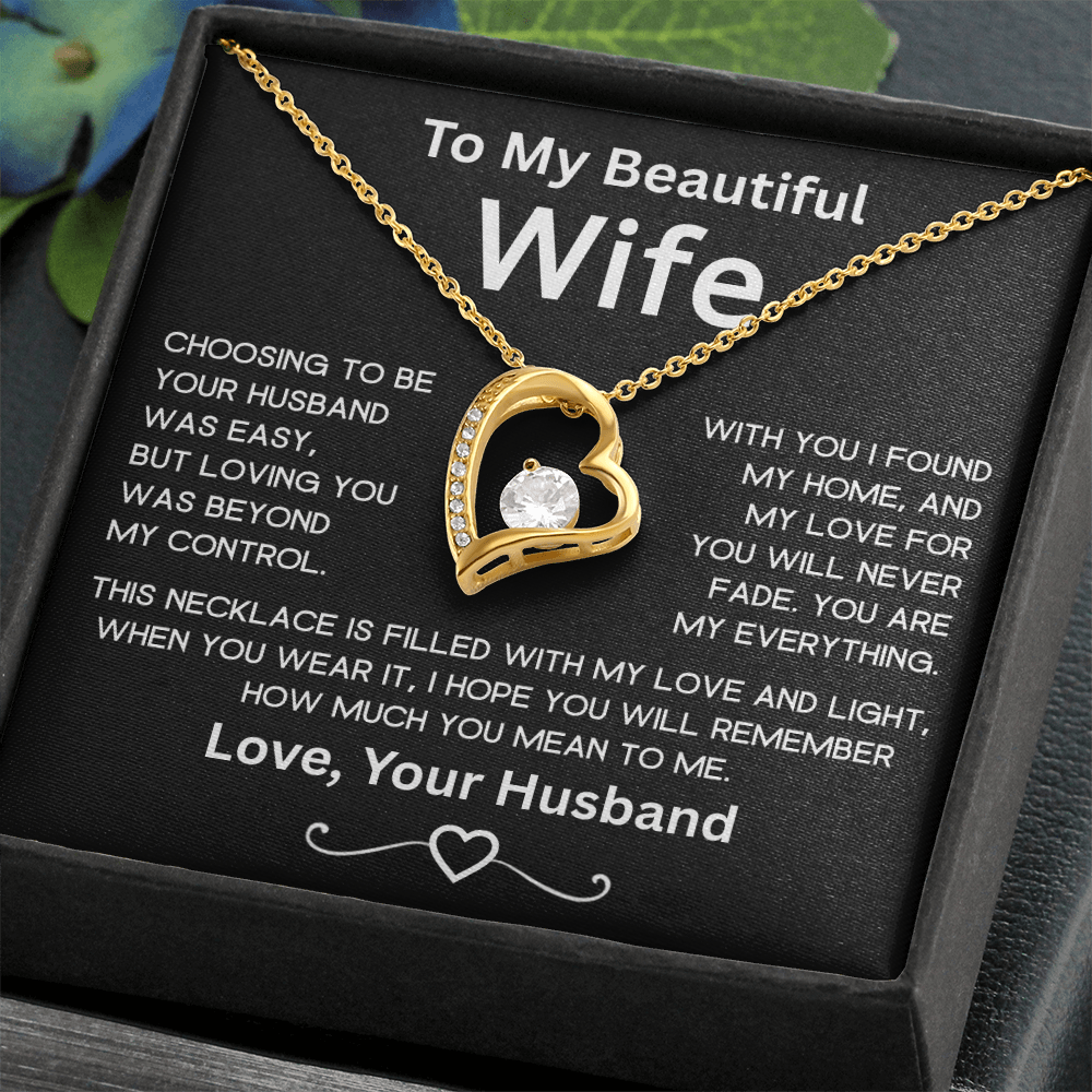 Romantic Forever Love Necklace For Special Moments