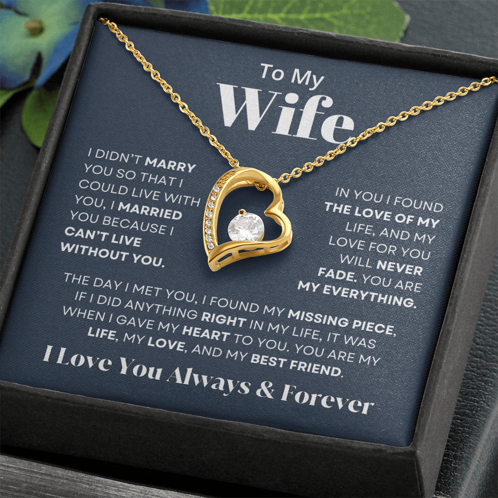 Romantic Forever Love Necklace for Special Moments