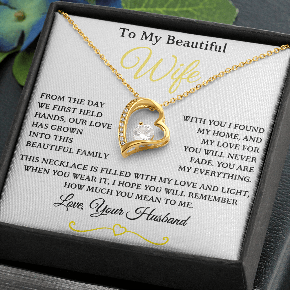 Romantic Forever Love Necklace for Special Moments