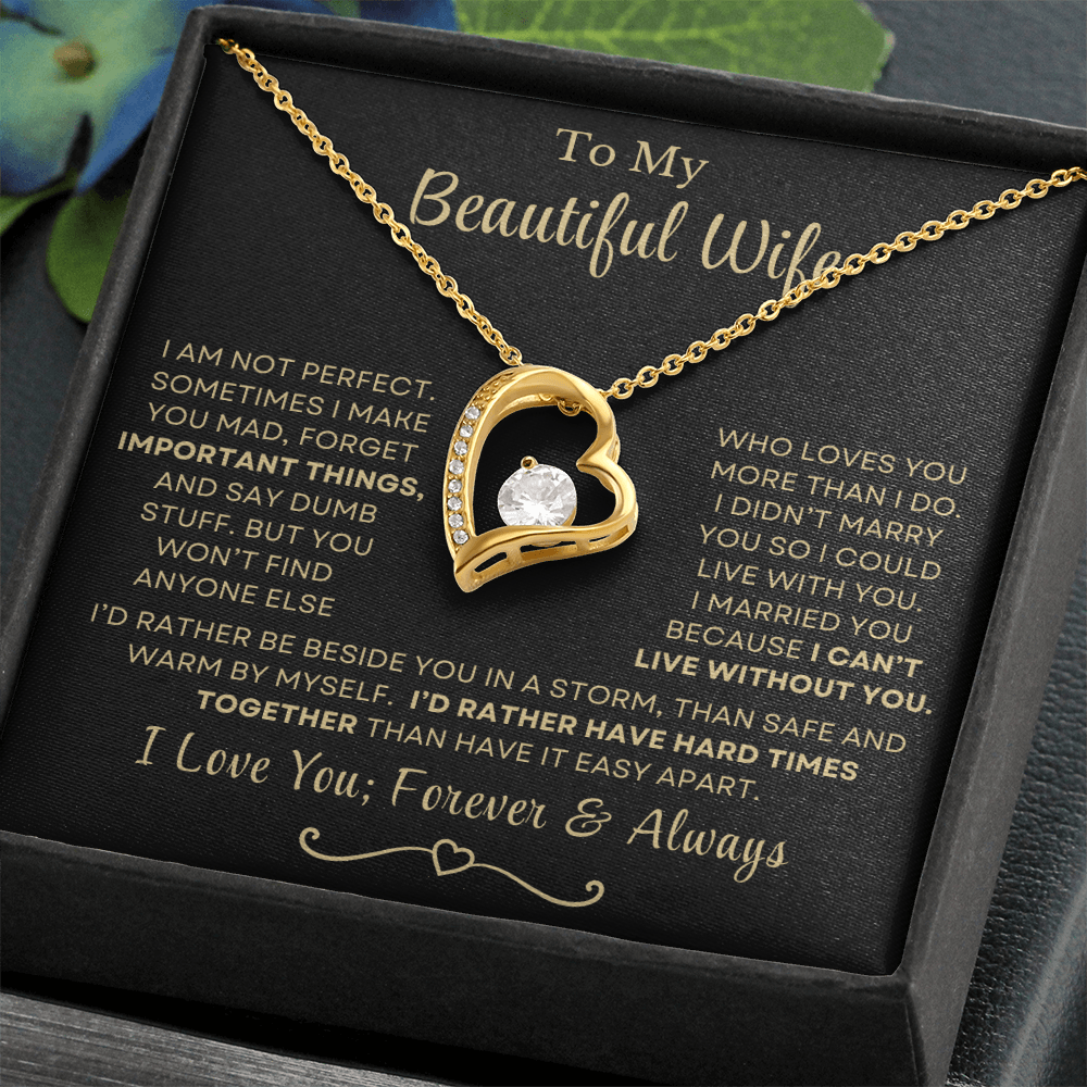 Romantic Forever Love Necklace for Special Moments