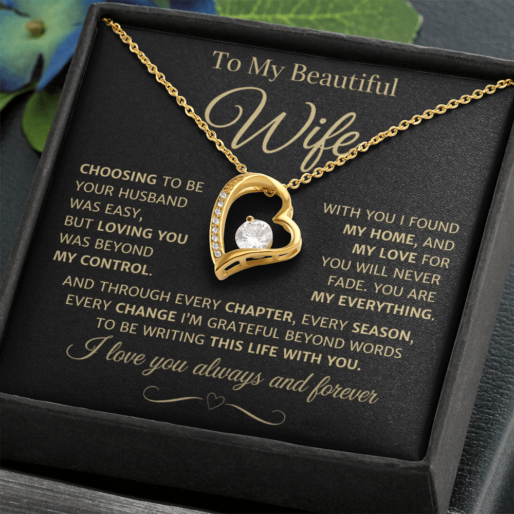 Romantic Forever Love Necklace for Special Moments