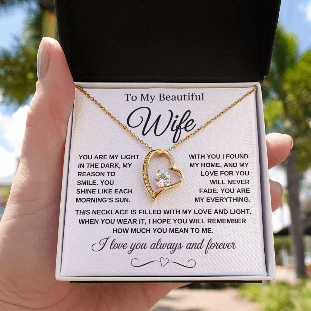 With You I Found My Home, Forever Love Necklace