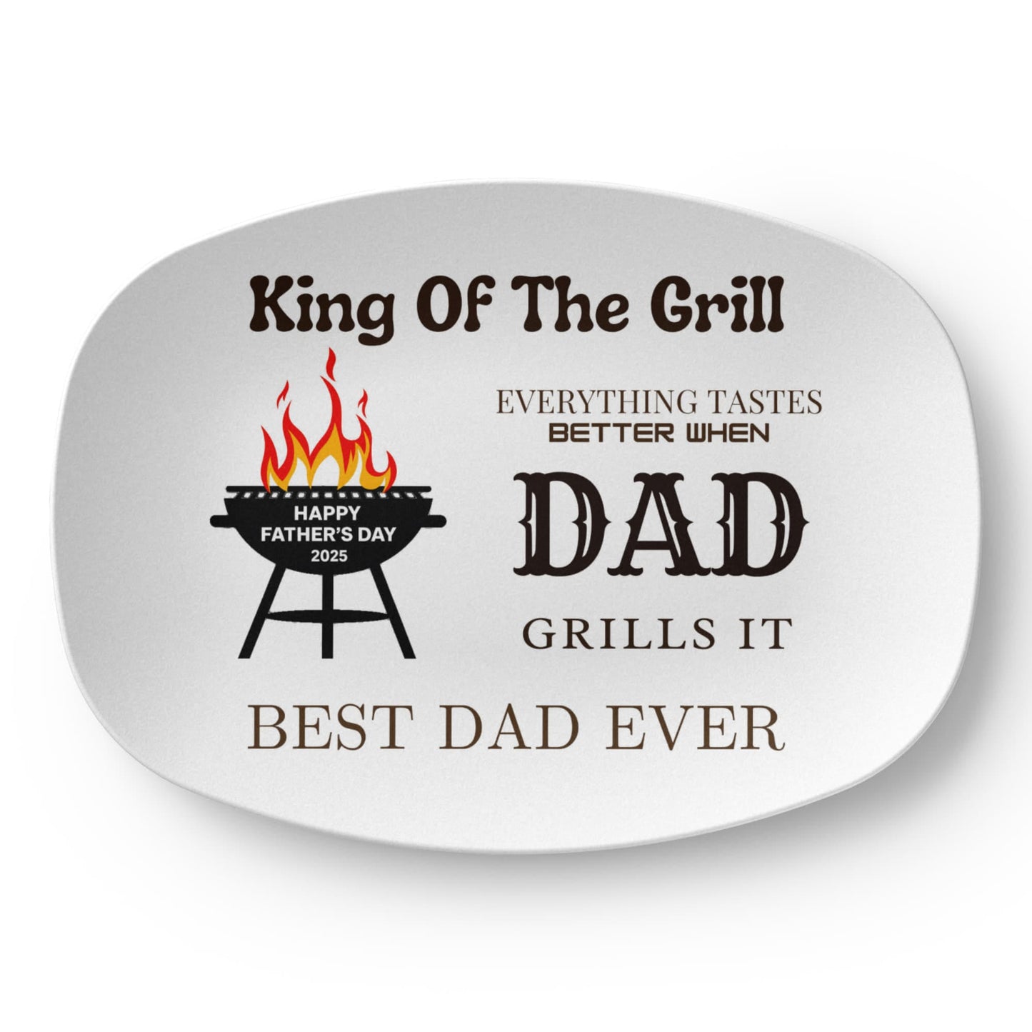 King Of The Grill, Serving Platter