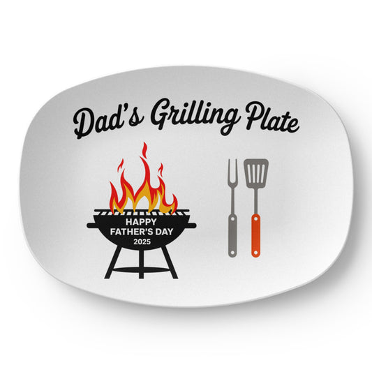 Happy Father's Day, Barbecue Serving Platter