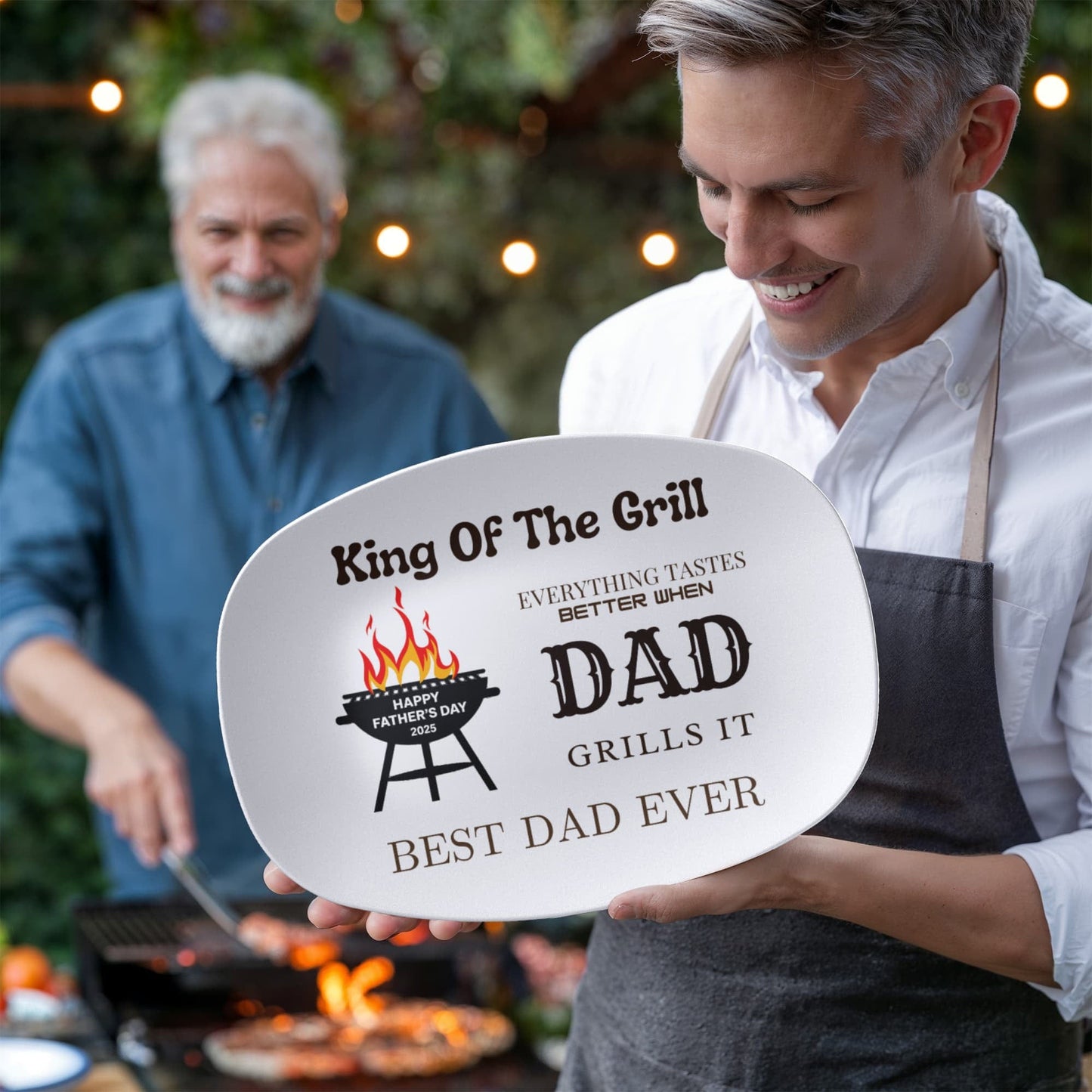 King Of The Grill, Serving Platter