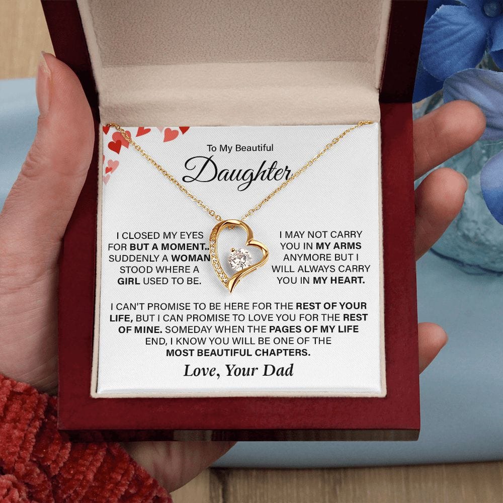 I Closed My Eyes, Forever Love Necklace