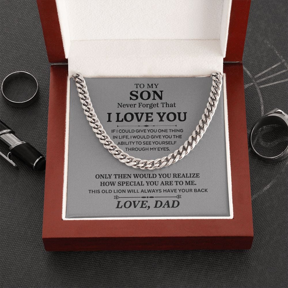 This Old Lion, Cuban Chain Link Necklace