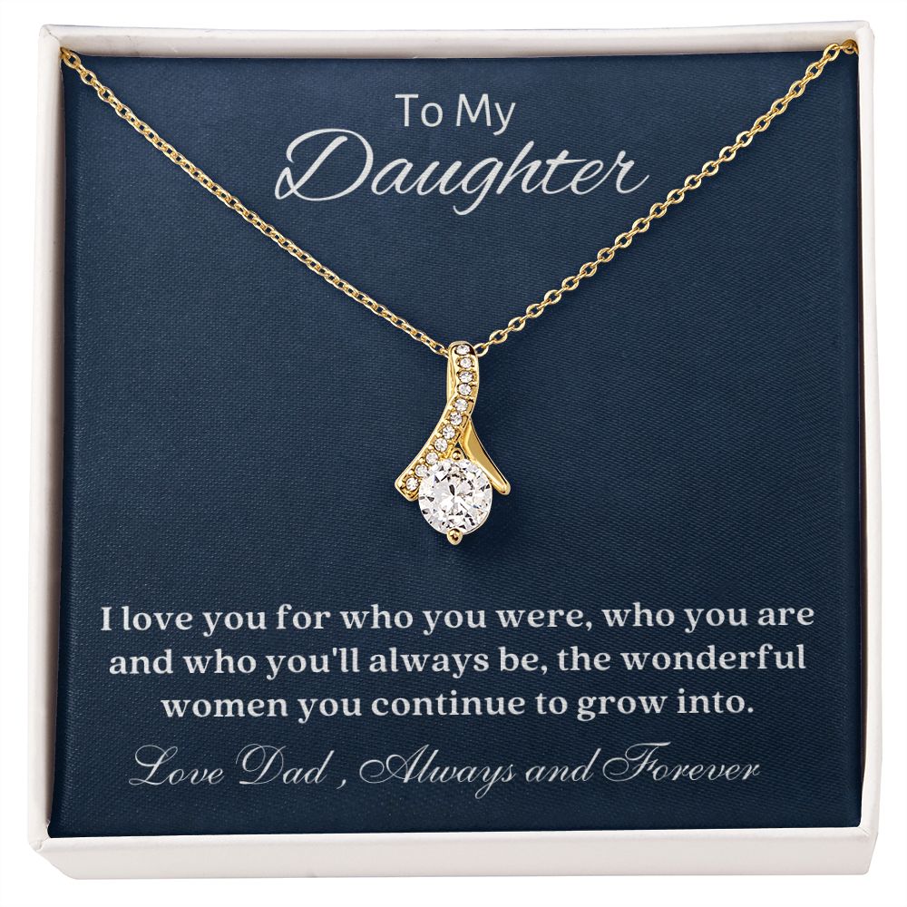 I Love You For Who You Are - Alluring Beauty Necklace