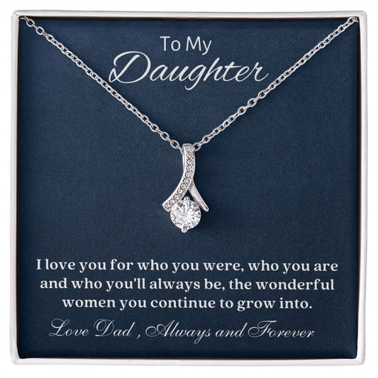 I Love You For Who You Are - Alluring Beauty Necklace