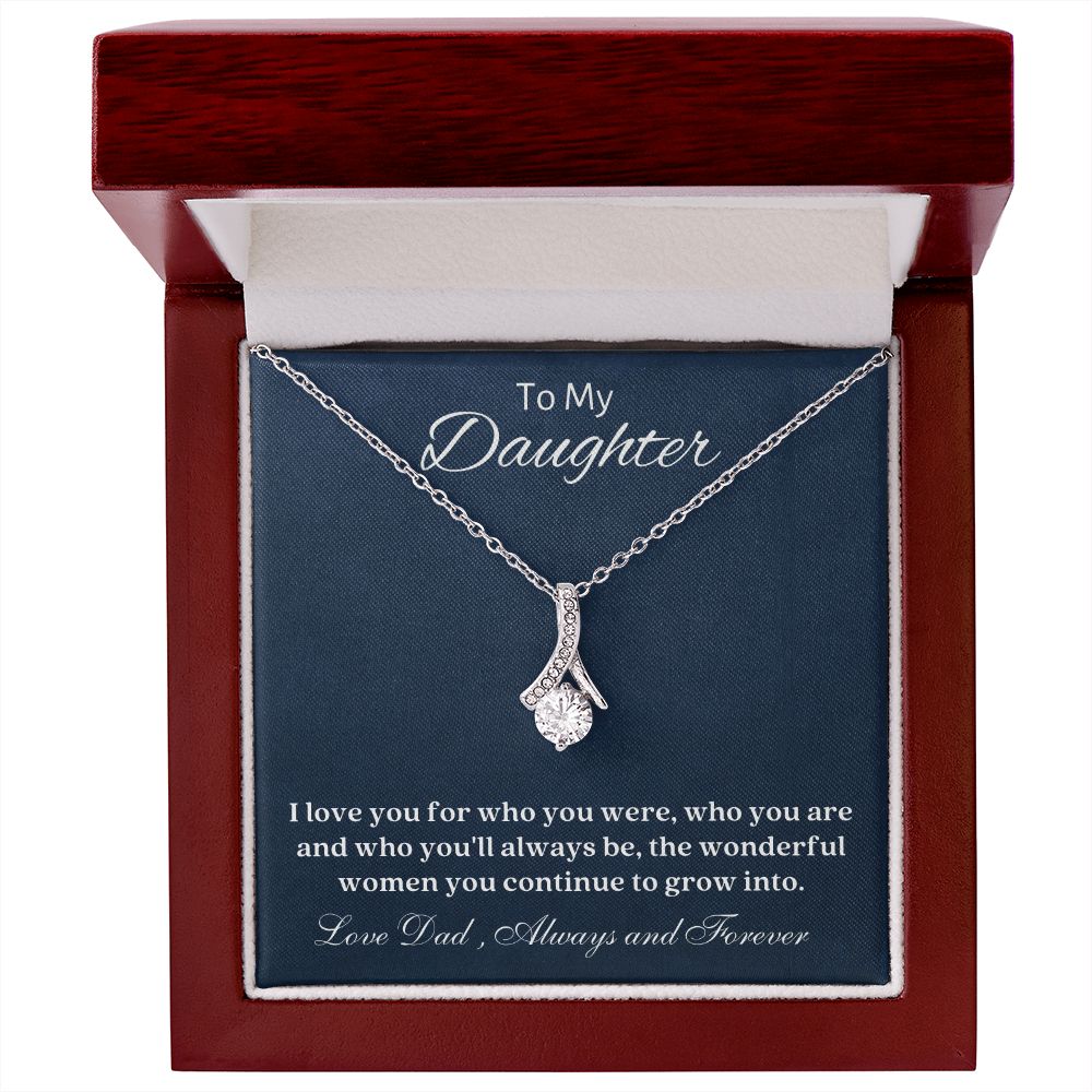 I Love You For Who You Are - Alluring Beauty Necklace