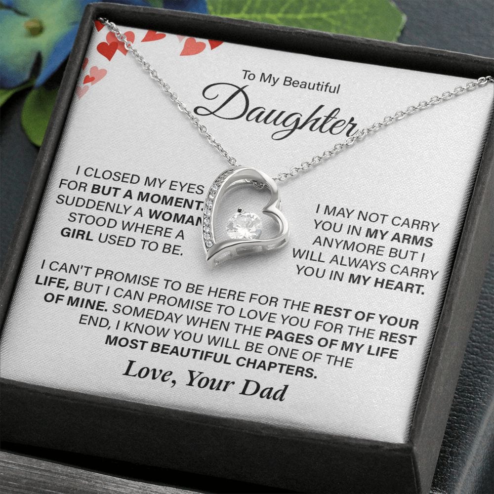 I Closed My Eyes, Forever Love Necklace