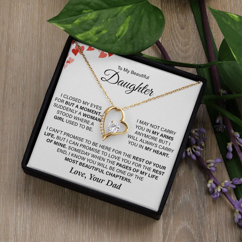 I Closed My Eyes, Forever Love Necklace